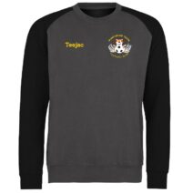 Menai Bridge Tigers FC Baseball Sweatshirt