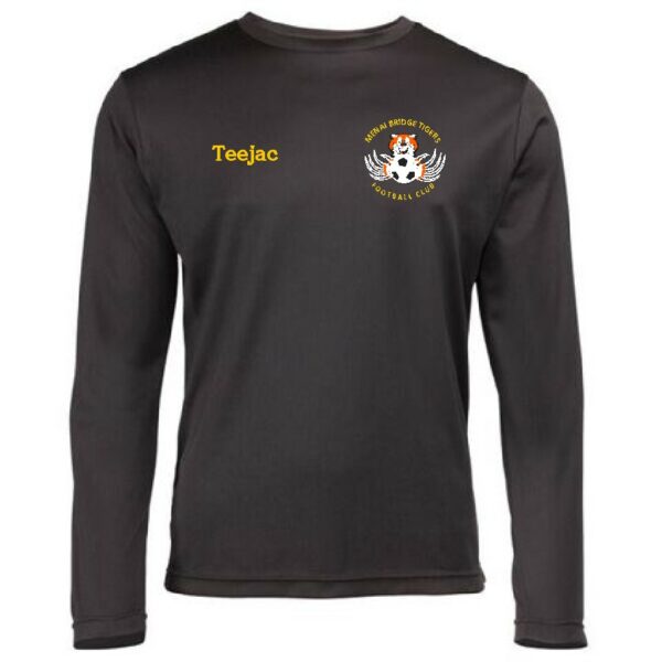 Menai Bridge Tigers FC Long Sleeve Training T-Shirt