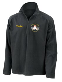 Menai Bridge Tigers FC Quarter Zip Micron Fleece