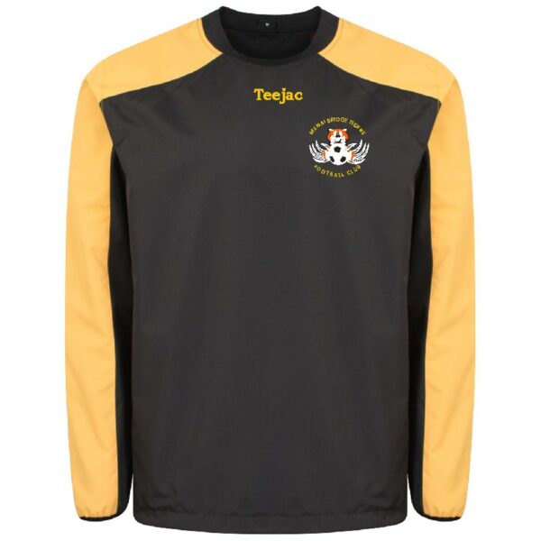 Menai Bridge Tigers FC Showerproof Training Top