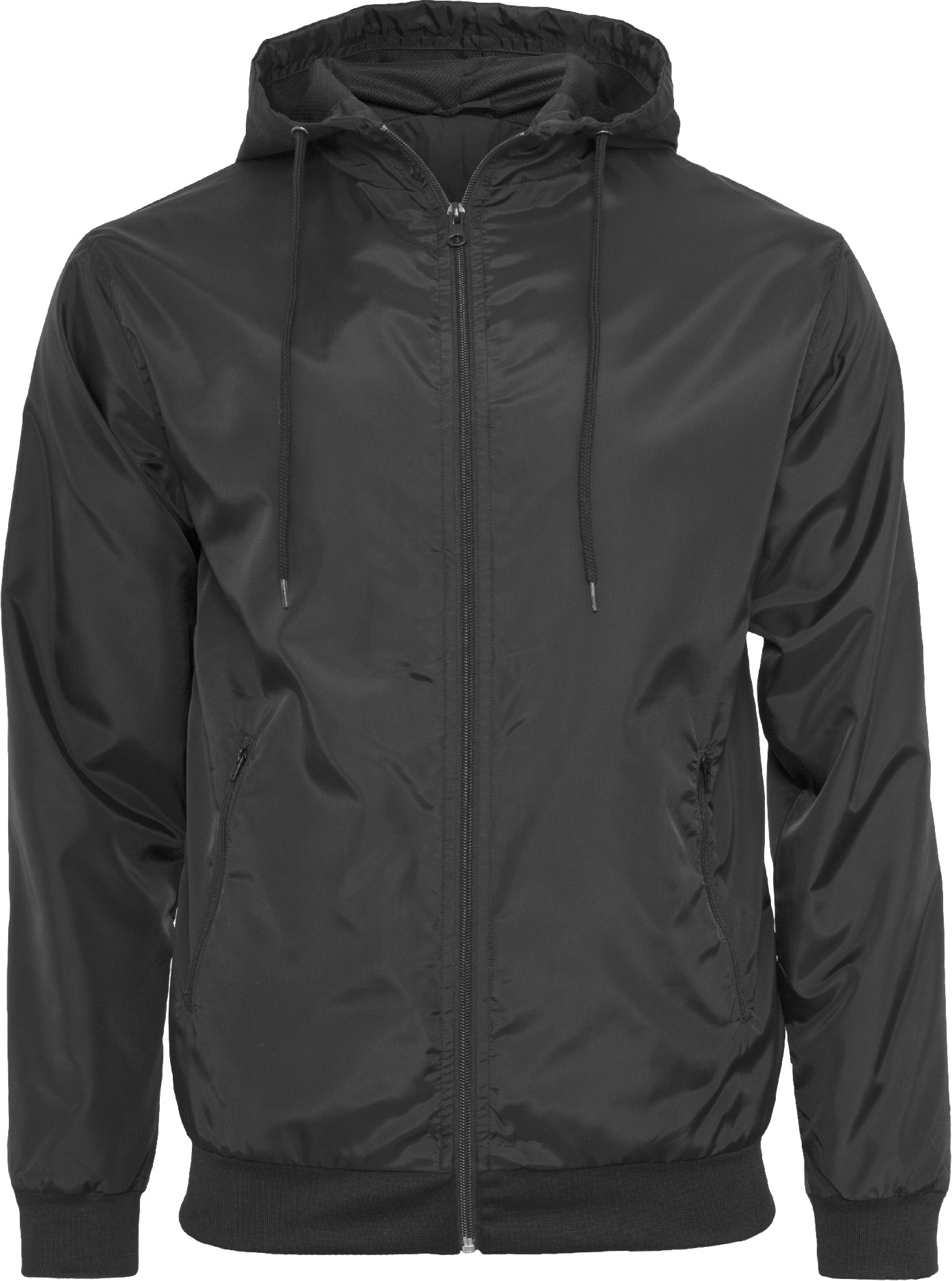 Men's Black Wind Runner Jacket - Teejac