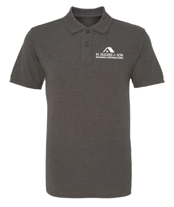 M Hughes Roofing Cotton Polo