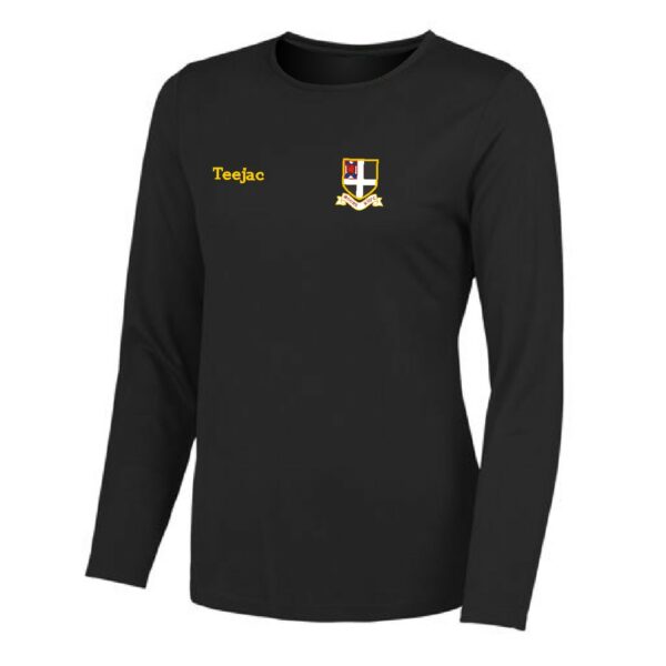 Moore RUFC Ladies Long Sleeve Sports T-Shirt