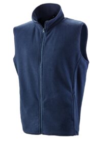 Navy Micro Fleece Gilet