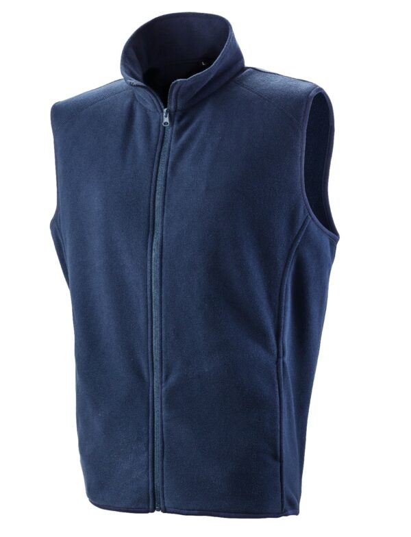 Navy Micro Fleece Gilet