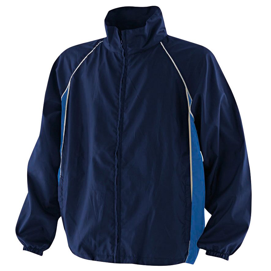 Navy Royal Showerproof Track Top - Teejac