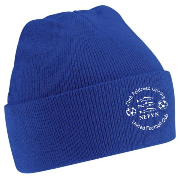 Nefyn United FC Royal Beanie Hat