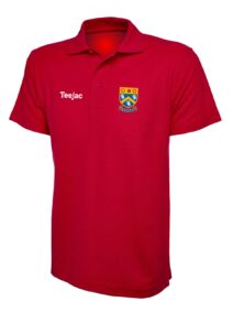 Oldham RUFC Junior Red Cotton Polo