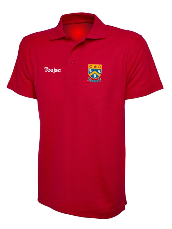 Oldham RUFC Junior Red Cotton Polo