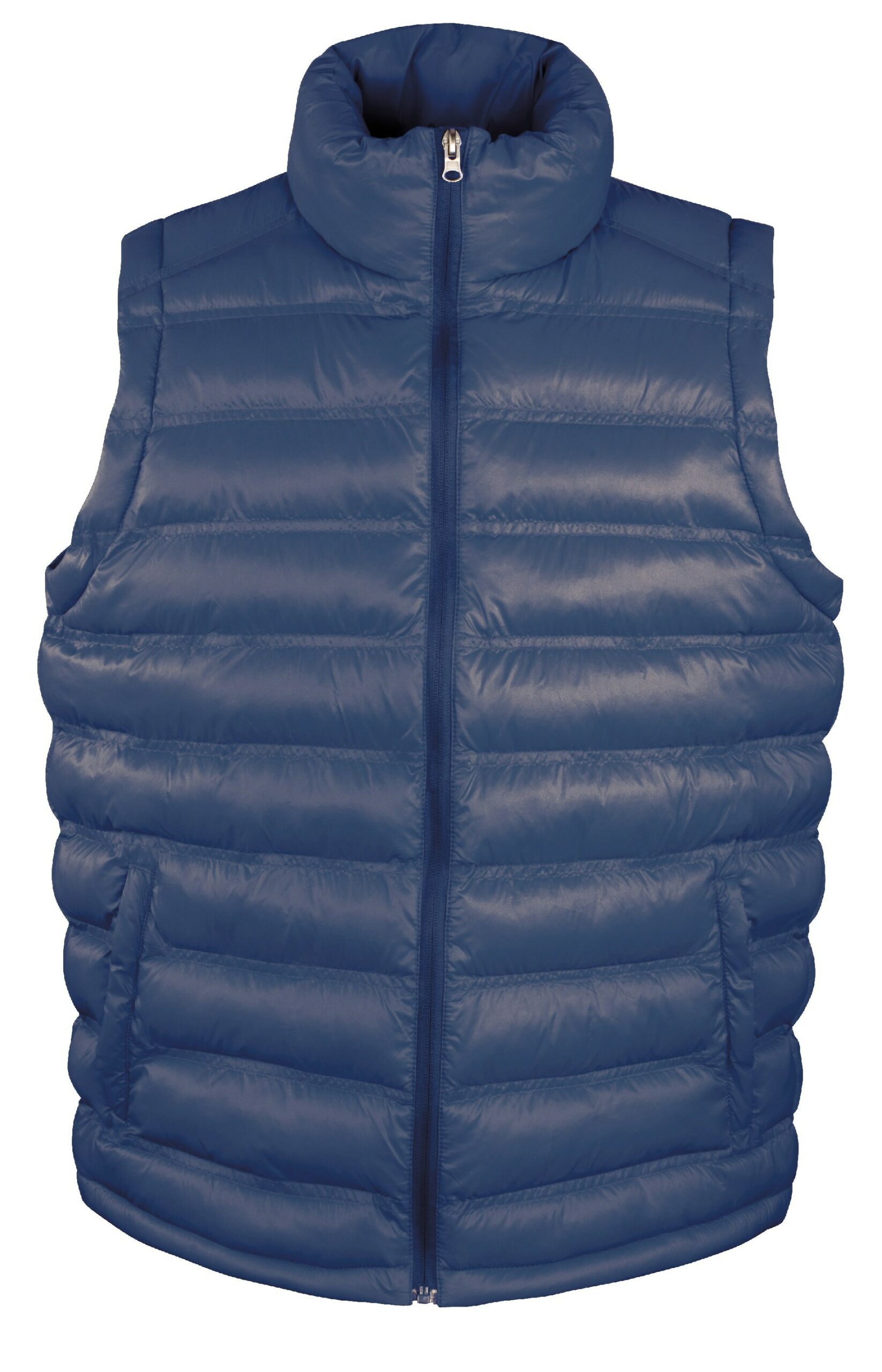 Navy Padded Gilet - Teejac