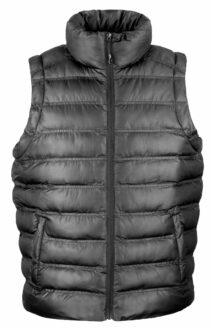 Black Padded Gilet