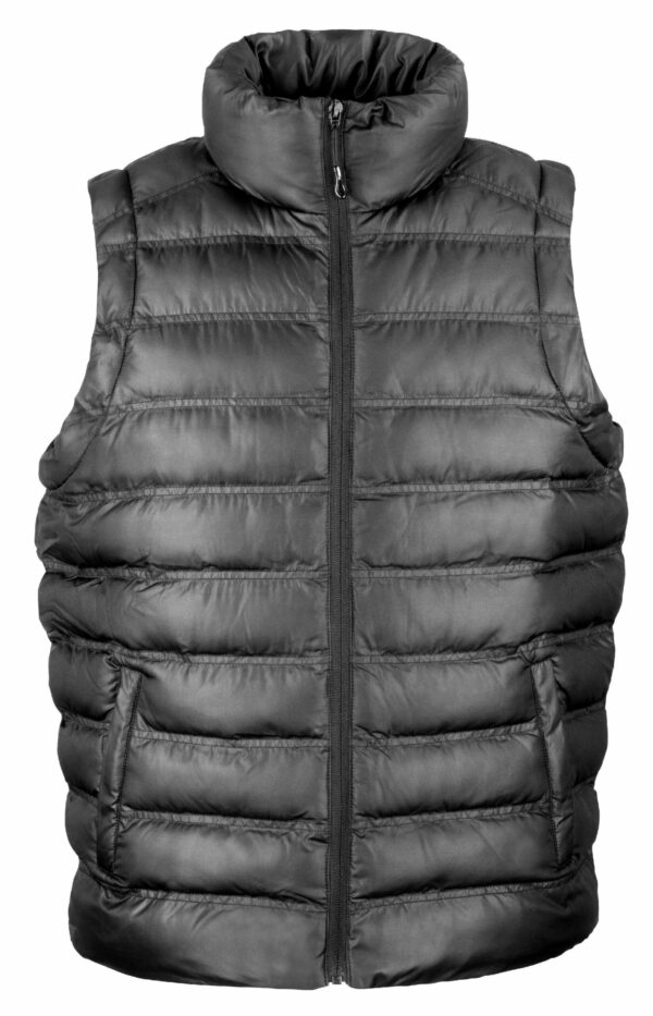 Black Padded Gilet