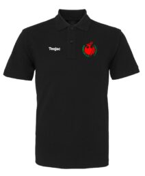 Penrhyn Bay FC Black Cotton Polo