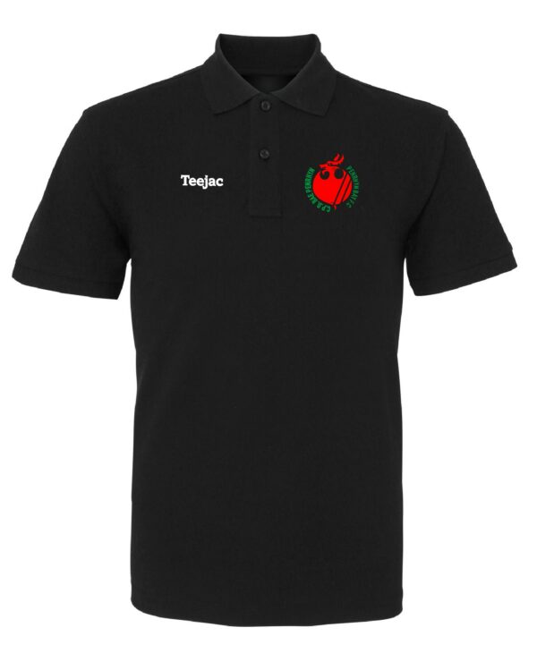 Penrhyn Bay FC Black Cotton Polo