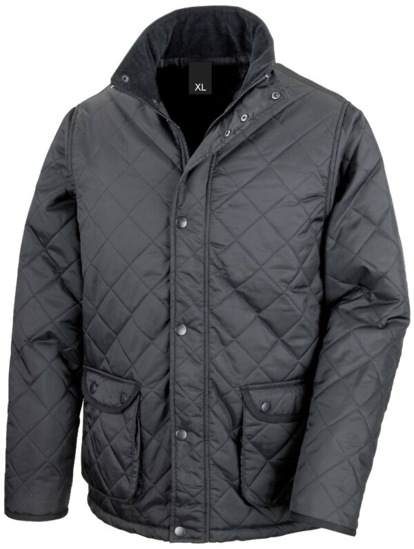 Quilted Black Cheltenham Jacket