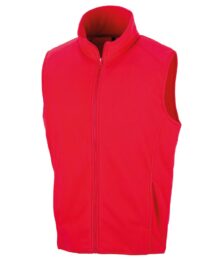Red Micro Fleece Gilet