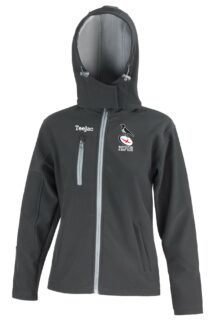 Royston Rugby Club Ladies Softshell Hooded Jacket