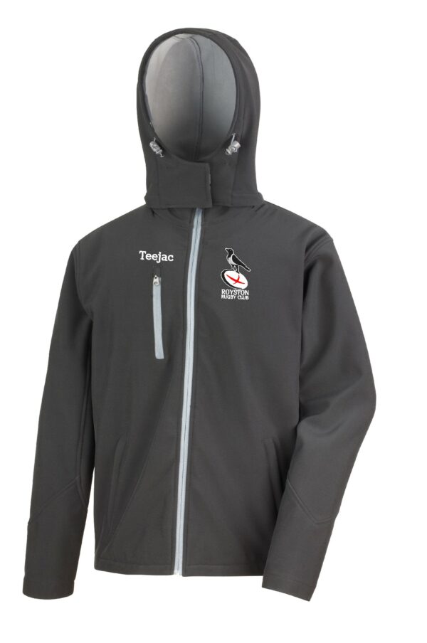 Royston Rugby Club Softshell Hooded Jacket