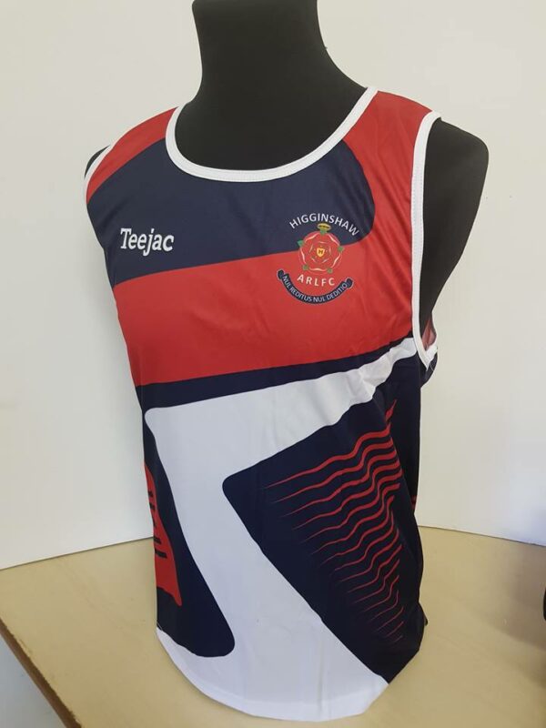 Teejac Bespoke Rugby Team Vests