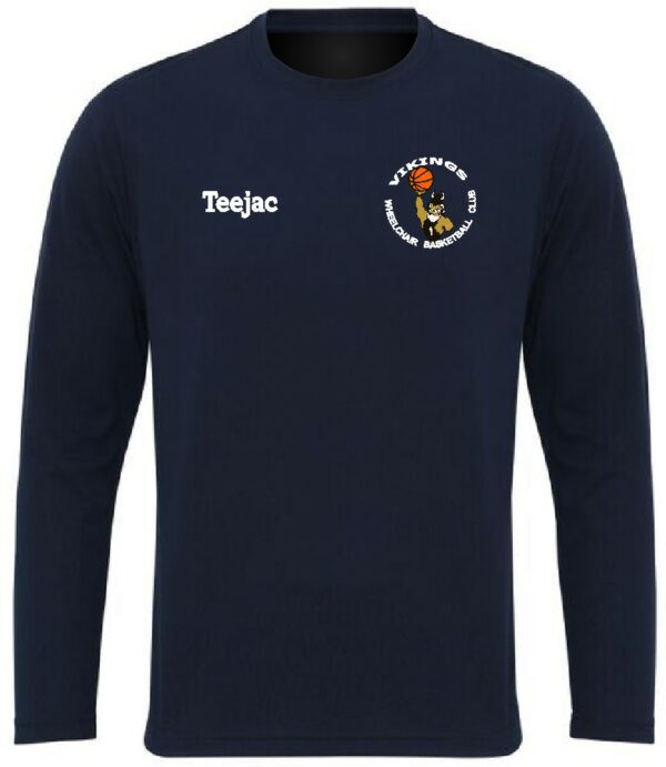 Vikings WBC Long Sleeve Sports T-Shirt