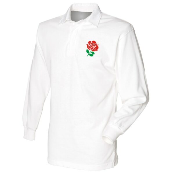 Vintage England Long Sleeve Rugby Shirt