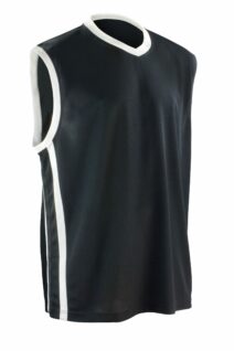 V-Neck Quick Dry Black Sleeveless Training Top