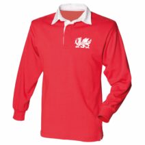 Vintage Wales Long Sleeve Rugby Shirt