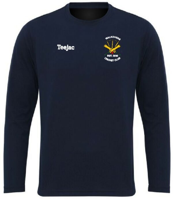 Walkovers Cricket Club Long Sleeve Sports T-Shirt