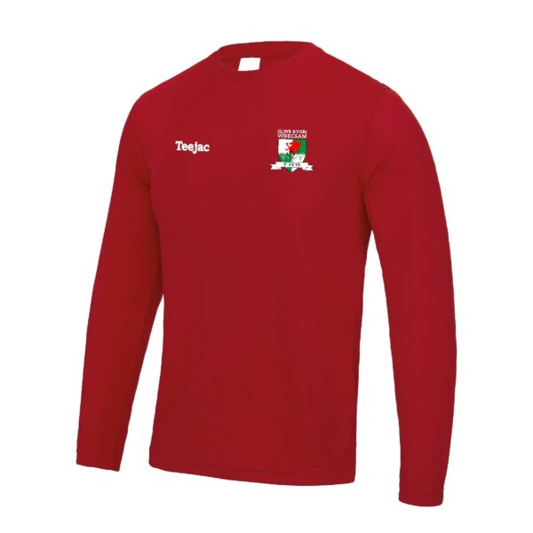 Wrexham RFC Veterans Long Sleeve Sports T-Shirt