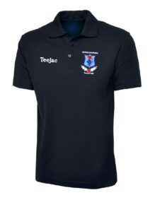 Ystrad Rhondda Navy Cotton Polo