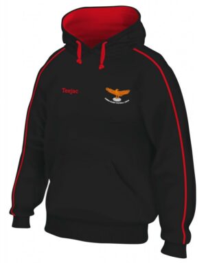 Zambia Rugby Black & Red Hoody