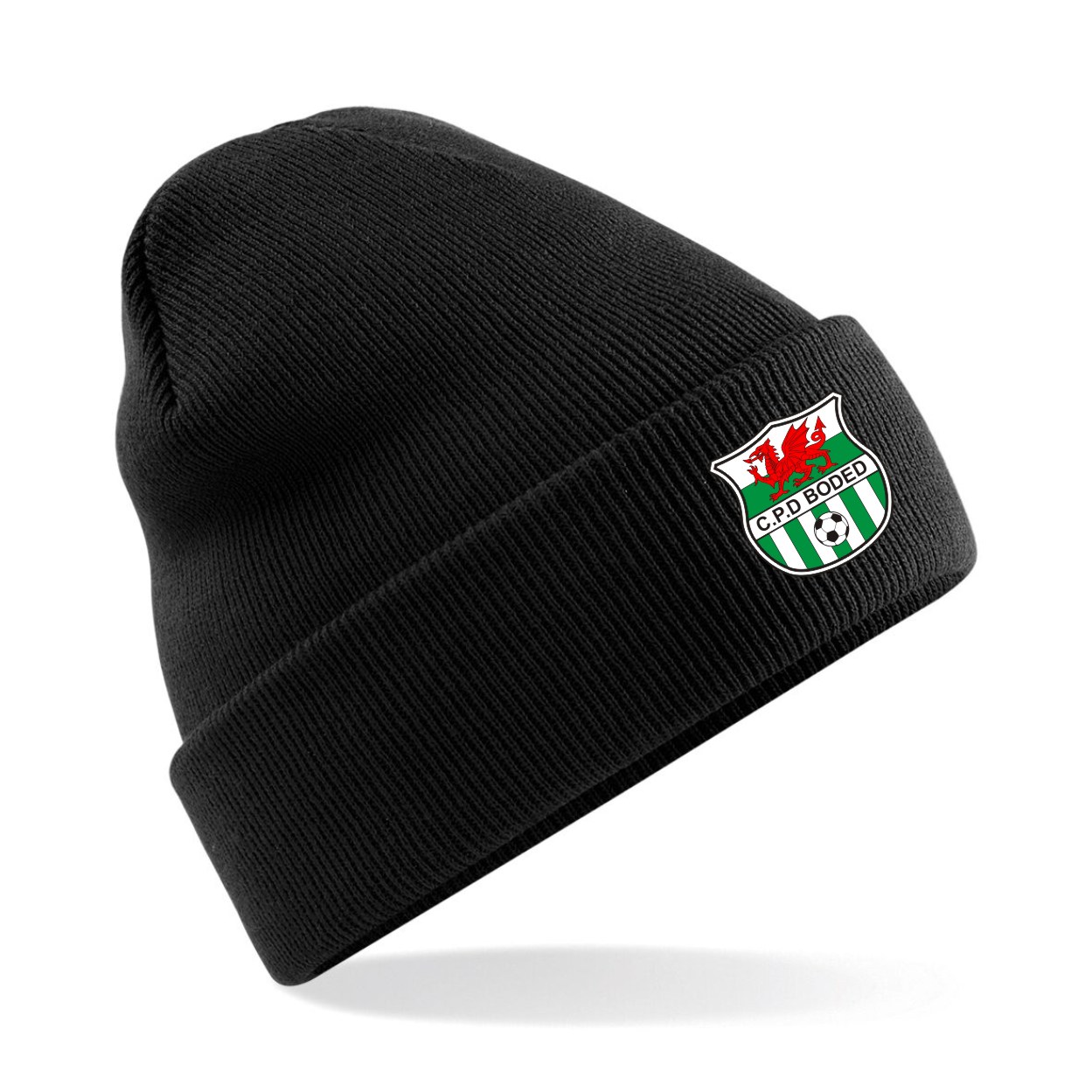 CPD Boded Black or Green Beanie Hat - Image 3