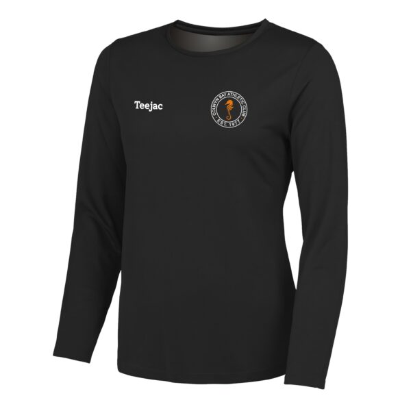 CPD Merched Y Felinheli Long Sleeve Ladies Fit Sports T-Shirt - Image 2