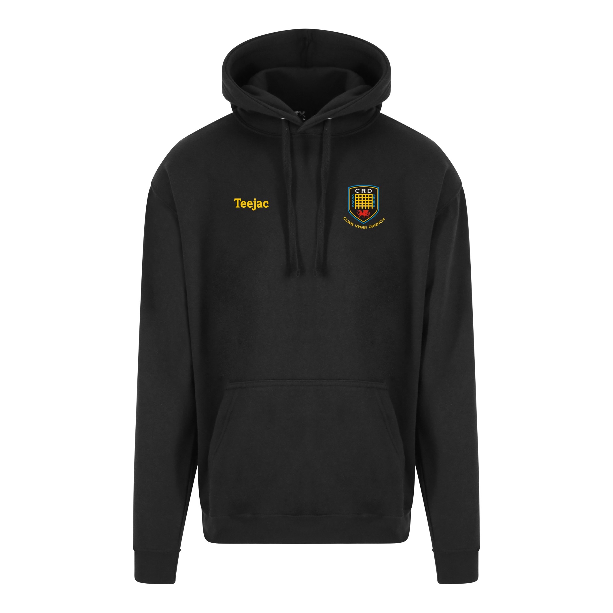 Clwb Rygbi Dinbych Kids Classic Hoody Black
