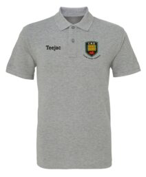 Clwb Rygbi Dinbych Classic Cotton Polo Heather