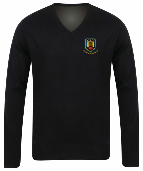 Clwb Rygbi Dinbych V-Neck Jumper