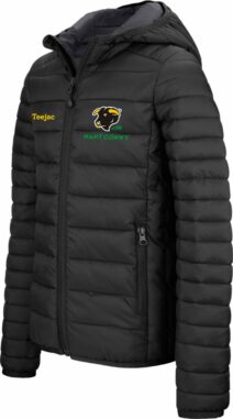 Clwb Rygbi Nant Conwy Hooded Puffer Jacket