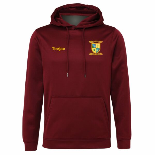 St Brendans' RFC Sports Hoody Burgundy