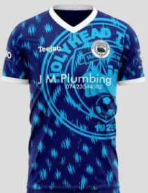 Holyhead Town FC Home and Away Shirts 2022