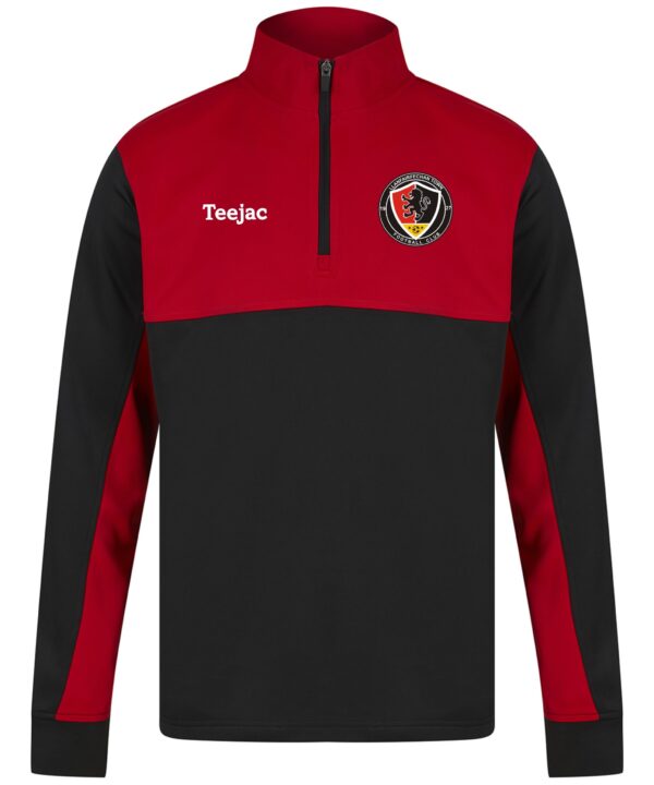 Llanfairfechan Town FC 1/4 Zip Tracksuit Top