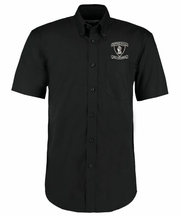 Worksop RUFC Short Sleeve Dress Shirt Black