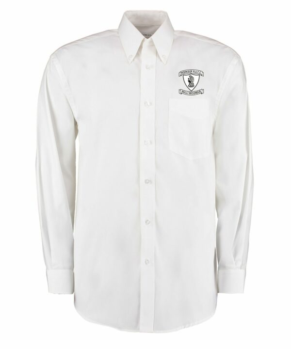 Worksop RUFC Long Sleeve Dress Shirt White