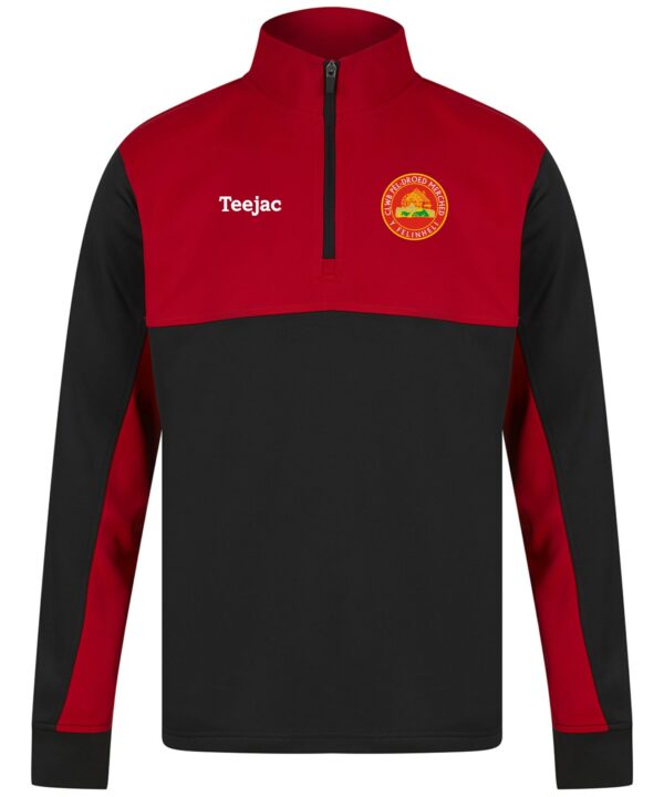 CPD Merched Y Felinheli Junior 1/4 Zip Track Top