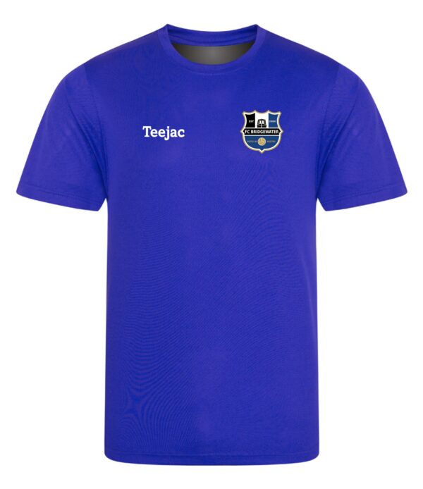 FC Bridgewater Junior Sports T-Shirt Royal or Black