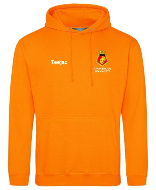 Trowbridge Sea Cadets Classic Hoody Blue or Orange - Image 2