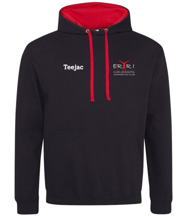 Eryri Gymnastics Club Junior Contrast Hoody