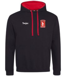 Llanrug United Contrast Hoody