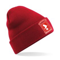 Llanrug United Beanie Hat Red or Black