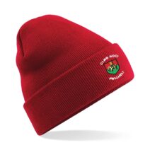 Clwb Hoci Pwllheli Beanie Hat Red or Black