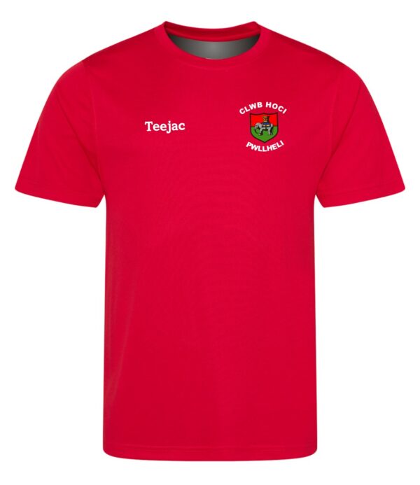 Clwb Hoci Pwllheli Sports T-Shirt
